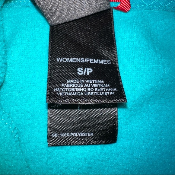 The North Face: Blue Zip Jacket Pullover - Picture 7 of 12